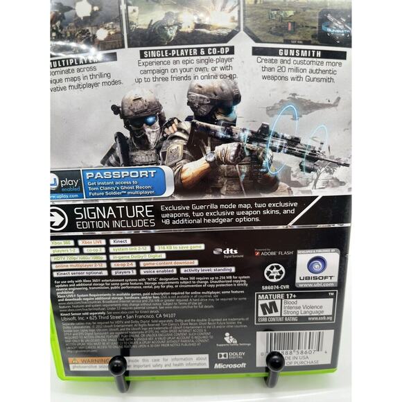 Ghost Recon Future Soldier Signature Edition Xbox 360 - Complete CIB & Tested - Picture 3 of 8